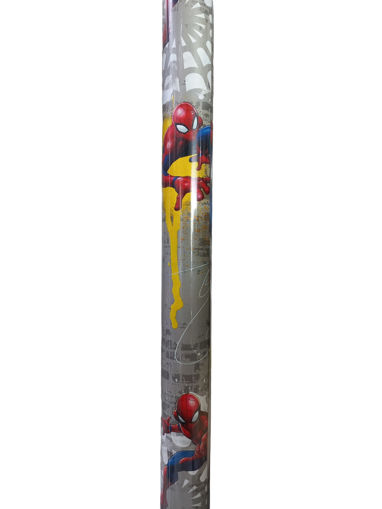 Picture of SPIDERMAN GREY WRAPPING ROLL 2MX70CM